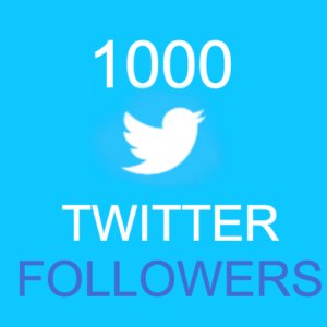 1,000 Twitter Followers