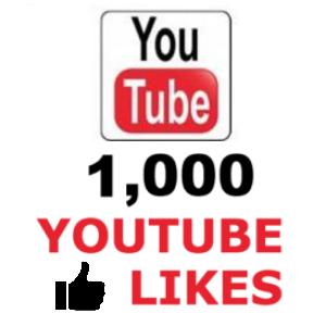 1,000 Youtube Likes