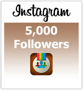 5,000 Instagram Followers