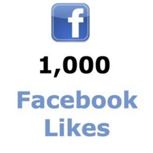 1,000 Facebook Likes