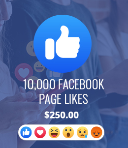 10,000 Facebook Page Likes