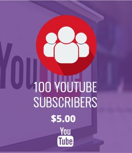 Buy 100 Youtube Subscribers