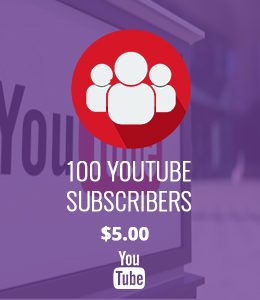 Buy 100 Youtube Subscribers