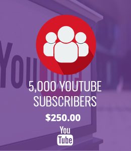 5k youtube subscribers