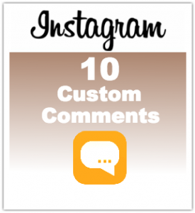 Buy Custom Comments IG 10 Comments
