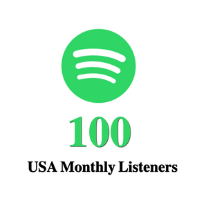 100 USA Spotify Monthly Listenners
