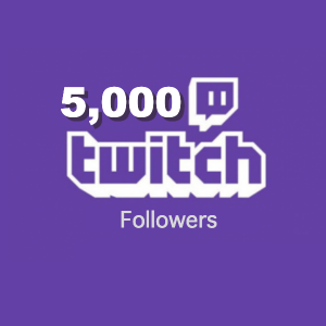 5k twitch followers