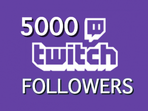Buy 5k Twitch Followers