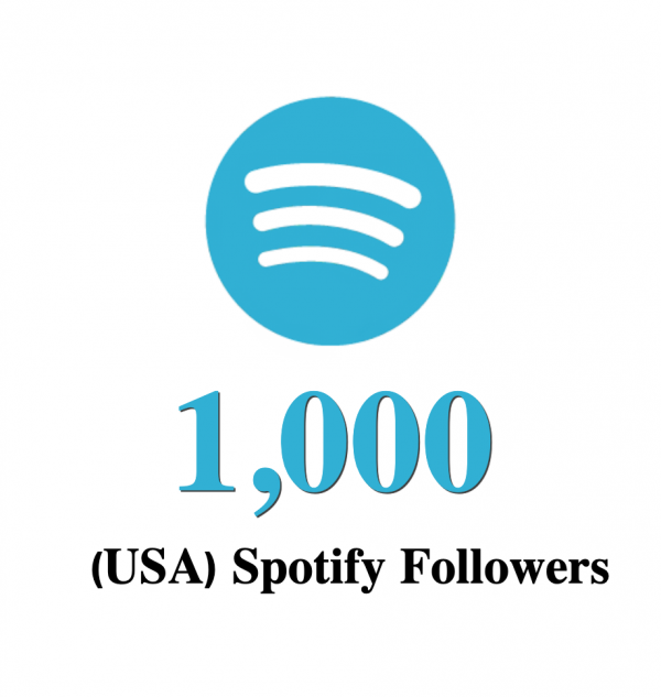 1,000 USA Spotify Followers