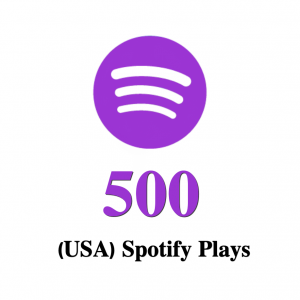 500 USA Spotify Plays