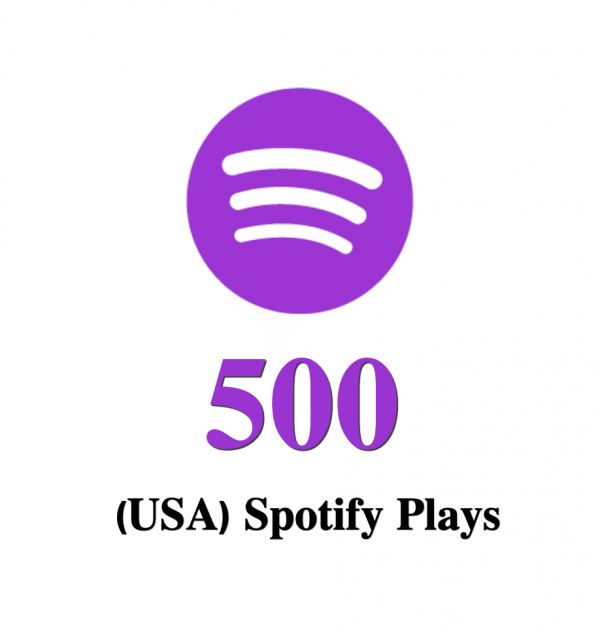 500 USA Spotify Plays