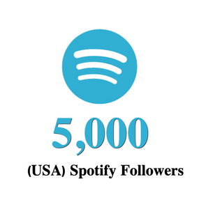 5,000 USA Spotify Followers