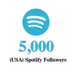 5,000 USA Spotify Followers