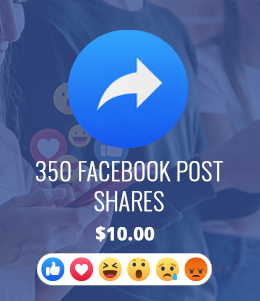 350 Facebook Post Shares