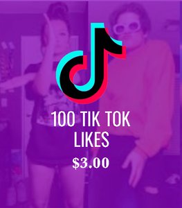 100 Tik Tok Likes