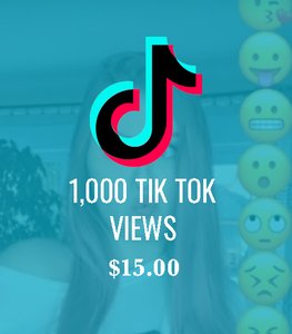 1,000 Tik Tok Views