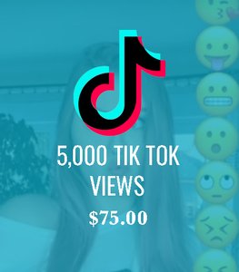 5,000 Tik Tok Views