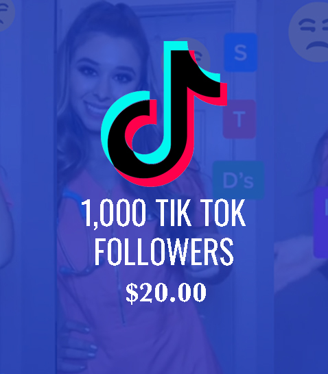 1,000 Tik Tok Followers