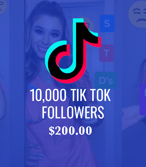10,000 Tik Tok Followers