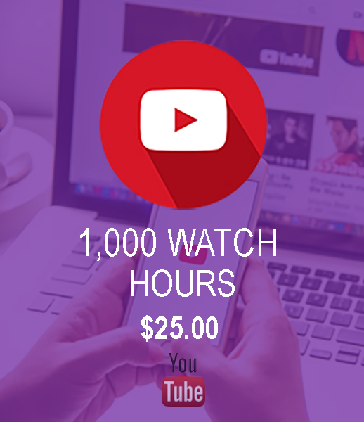 1k youtube watch hours