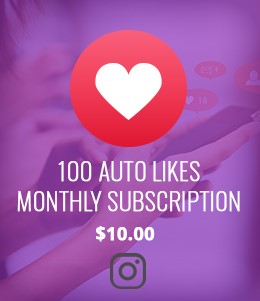 100 Auto Likes Monthly Services